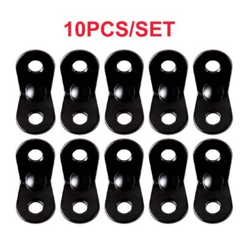 10PCS Aluminum Cord Tent Wind Rope Buckles Guyline Adjusters Paracord Tensioner Outdoor Camping Accessories Hiking Backpacking - Outdoor Travel Store