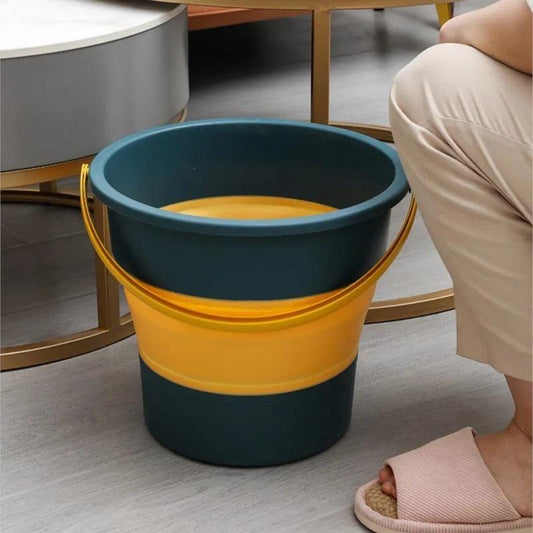 4.6-16.8L Portable Foldable Bucket Basin Tourism Outdoor Cleaning Bucket Fishing Camping Car Washing Mop Space Saving Buckets - Outdoor Travel Store