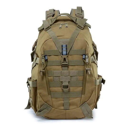 40L Camping Backpack Men's Military Bag Travel Bags Army Tactical Molle Climbing Rucksack Hiking Outdoor Reflective Shoulder Bag - Outdoor Travel Store