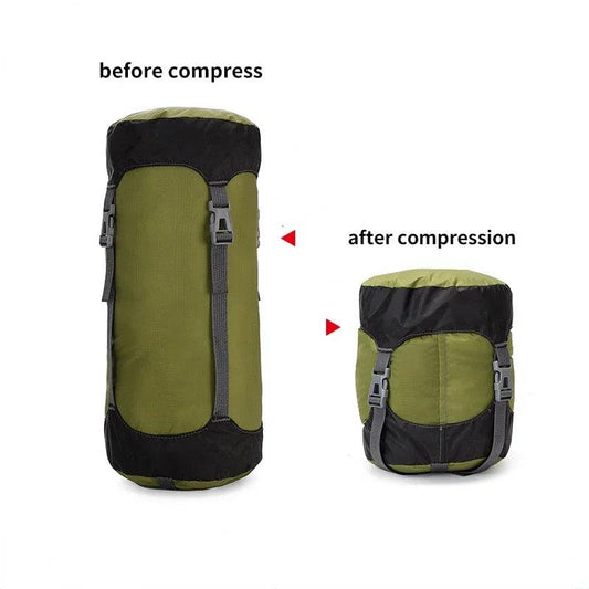 Camp Sleeping Gears Storage Bag Outdoor Storage Compression Bag Pack Down Cotton Sleeping Bag Travel Sundry Bag Tighten The Bag - Outdoor Travel Store
