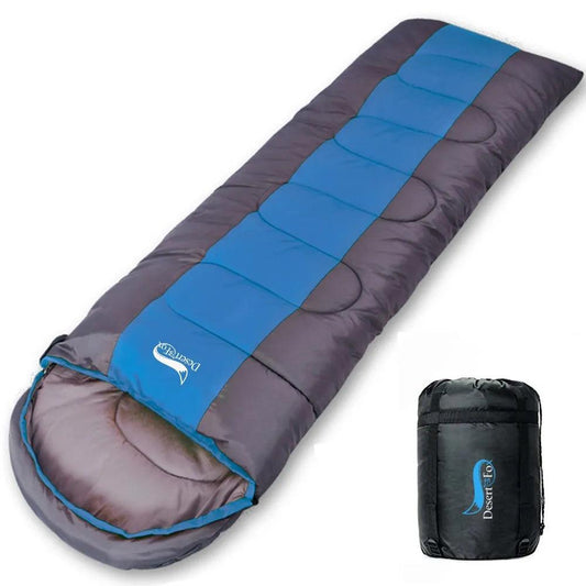 Desert&Fox Camping Sleeping Bag Lightweight 4 Season Warm & Cold Envelope Backpacking Sleeping Bag for Outdoor Traveling Hiking - Outdoor Travel Store