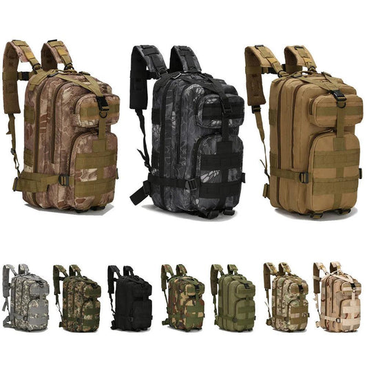 Men Army Military Tactical Backpack 3P Softback Outdoor Waterproof Bug Rucksack Hiking Camping Hunting Bags Military Backpack - Outdoor Travel Store