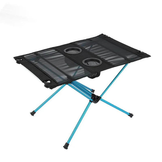 Outdoor Aluminum Alloy Folding Table Portable Ultralight Storage Tourist Picnic Desk For Traveling Camping Furniture Equipment - Outdoor Travel Store