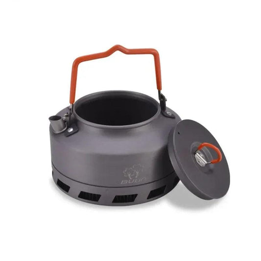 Outdoor Camping Hiking Portable Kettle Collector Heat Ring Coffee Water Kettle Teapot Cookware for Camping Cooking - Outdoor Travel Store