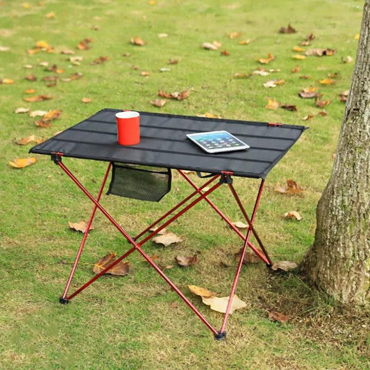 Outdoor Foldable Table Portable Camping Desk For Ultralight Beach Aluminium Hiking Climbing Fishing Picnic Folding Tables - Outdoor Travel Store