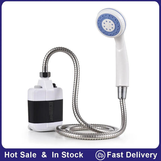 Portable Camping Shower Outdoor USB Rechargeable Electric Shower Pump for Camping Car Washing Gardening Pet Cleaning - Outdoor Travel Store