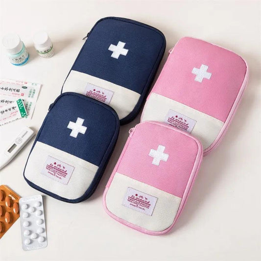 Portable Medicine Bag Cute First Aid Kit Medical Emergency Kits Organizer Outdoor Household Medicine Pill Storage Bag Travel - Outdoor Travel Store