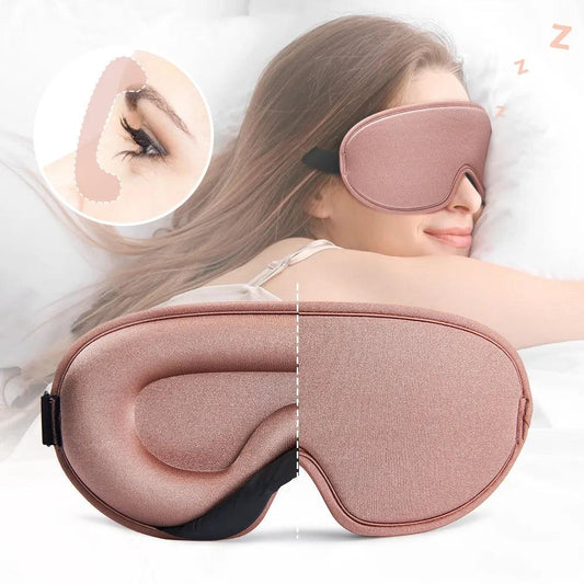 Silk Sleeping Mask Soft Smooth Sleep Mask For Eyes Travel Shade Cover Rest Relax Sleeping Blindfold Eye Cover Sleeping Aid - Outdoor Travel Store