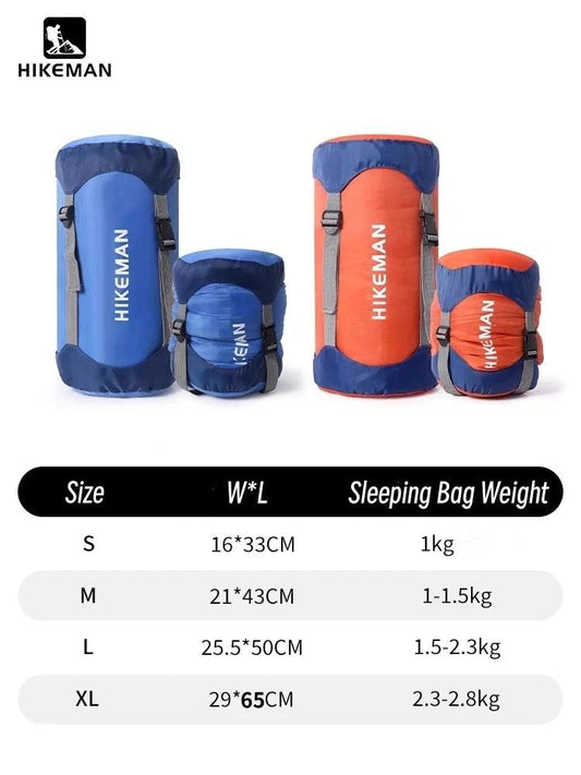 Sleeping Bag Compression Storage Bag Outdoor Camping Multi-purpose Waterproof Storage Bag Portable Ultra-light Storage Bag - Outdoor Travel Store