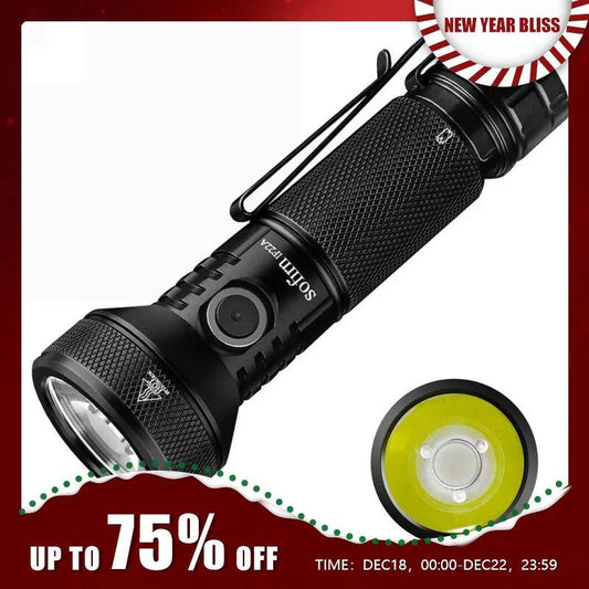 Sofirn IF22A LED Flashlight 21700 USB C 3A SFT40 2100lm 680M Throw Rechargeable Powerful Reverse Charging Torch Outdoor - Outdoor Travel Store