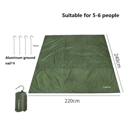 Tent Tarp Rain Sun Shade Hammocks Shelter Camping Survival Sun Shelter Picnic Awning Cover Waterproof Out Hiking Accessories - Outdoor Travel Store