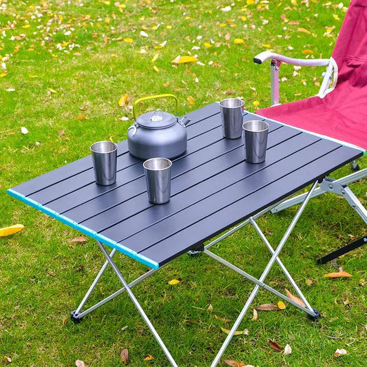 Ultralight Portable Folding Camping Table Foldable Outdoor Dinner Desk High Strength Aluminum Alloy For Garden Party Picnic BBQ - Outdoor Travel Store