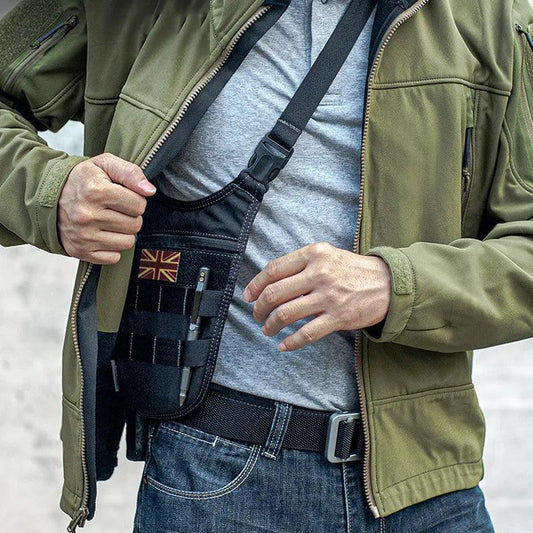 Underarm Tactical Shoulder Bag Agent Men Hidden Molle Waist Bag Outdoor Travel Mobile phone Key Wallet Anti Theft Pack Chest Bag - Outdoor Travel Store